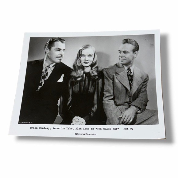 Other - The Glass Key 1947 Brian Donlevy Veronica Lake Alan Ladd Press Photo AD